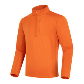 【89到手！】LUCKY DEER幸运鹿春季情侣款立领长袖T恤户外运动打底衫