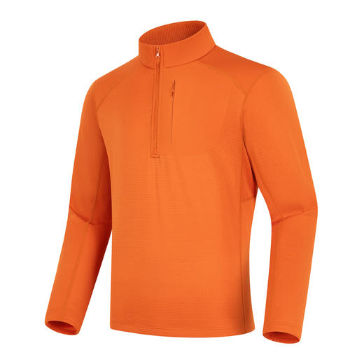 【89到手！】LUCKY DEER幸运鹿春季情侣款立领长袖T恤户外运动打底衫 商品图0