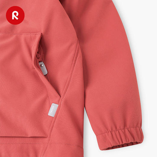 芬兰reima2026春季新款男女中童拒水拒风抓绒保暖运动软壳夹克 商品图2