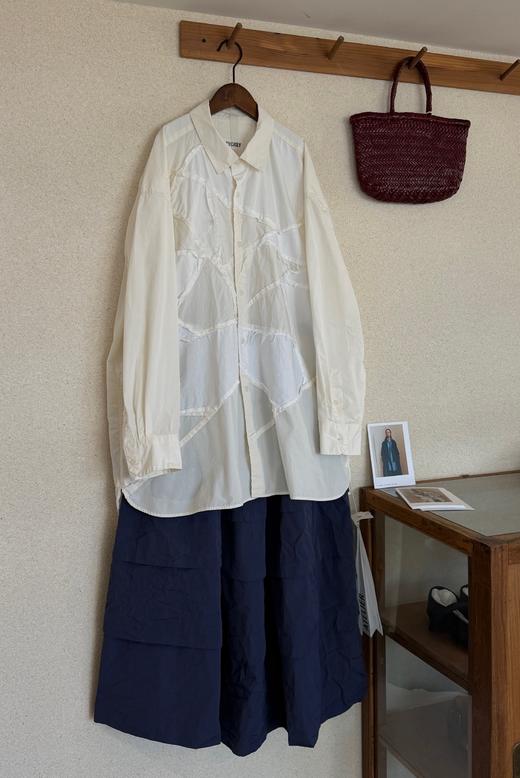 CaseyCasey限量款多工艺拼布衬衣 商品图11