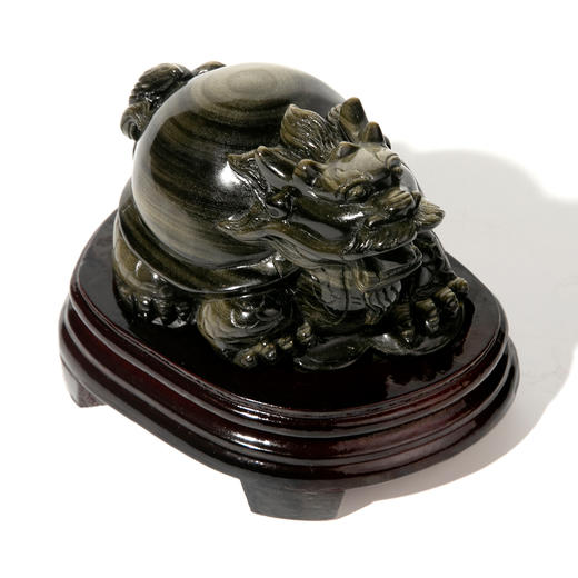 黑曜石龙龟 吉祥摆件 商品图1