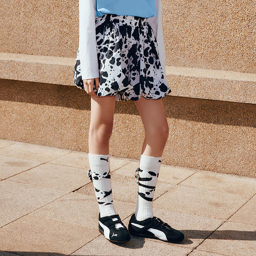 PUMA彪马童装2026春季新款儿童短裙奶牛满印甜美个性潮流 商品图0