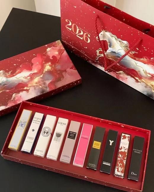 【美丽全开】2026马年限定十全十美香氛礼盒 内含10支10ml香水小样 随机搭配香型 盲盒开箱超惊喜 商品图3