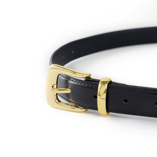 三彩2026新款经典复古针扣皮质腰带二层牛皮百搭通勤干练休闲束腰 商品图4