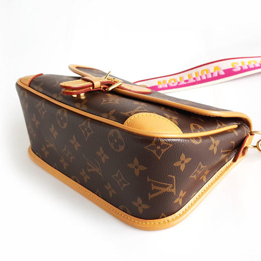 【95新】LV路易威登DIANE手袋M46049老花粉肩带DIANE法棍包单肩包女士240126AK07 商品图7