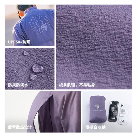NEDAO26新品内道立领皮肤衣户外防晒越野跑步男款便携自收纳防泼水外套 商品图1