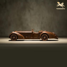 铜师傅  见微系列《不朽之旅（B款）》机车模型 创意家居紫铜摆件