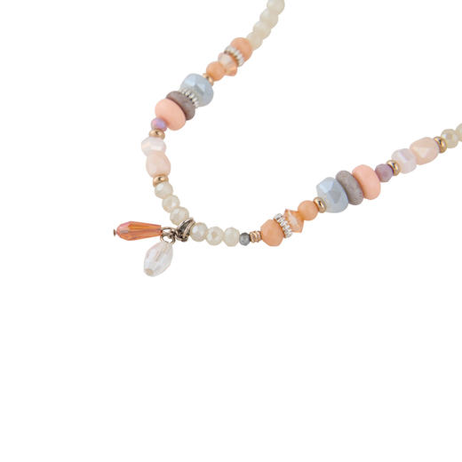 三彩2026新款双层叠戴手串多宝串珠淡水珍珠水晶韩系松弛氛围感女 商品图4