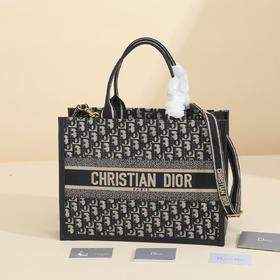 迪奥 托特 老花 拼皮 中号（LZ）