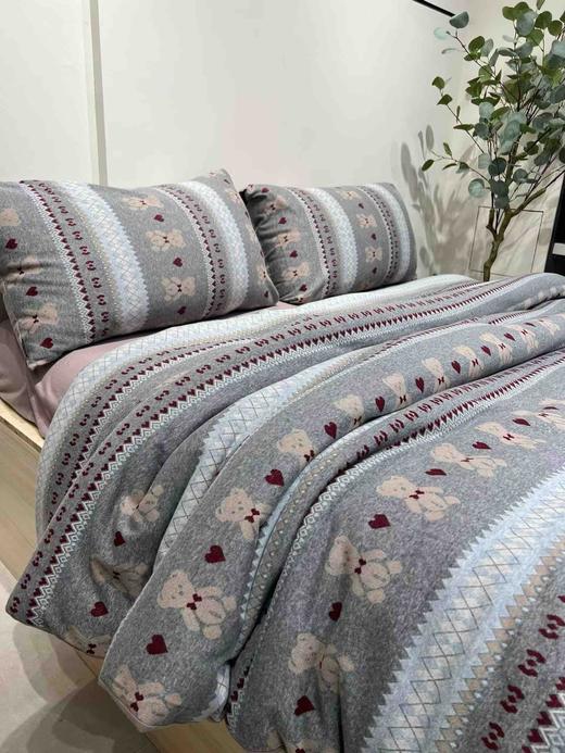 全棉针织棉四件套 环保印染 亲肤柔软 母婴级舒适自带松弛感 商品图9