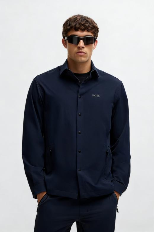 H.B 26春款 科技弹力防泼面料 衬衫夹克外套 WT965 商品图0