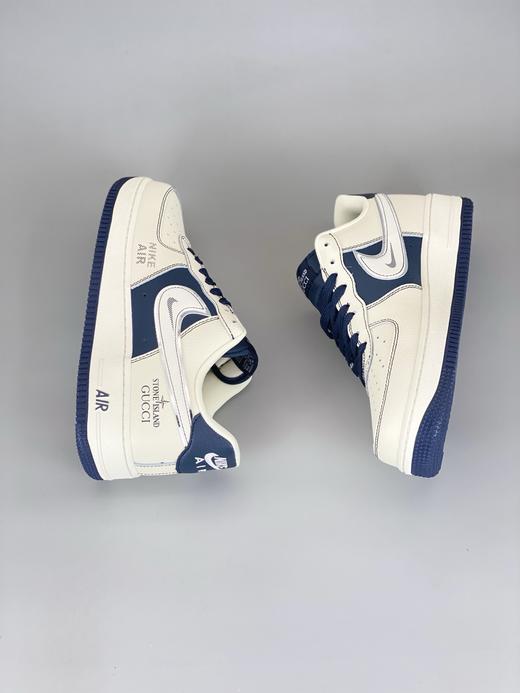 【年终清仓福利】NIke Air Force 1 '07 Low “古驰石头岛联名--米白石墨”空军一号 专供外贸渠道 全掌内置蜂窝气垫 纯正版型 商品图7