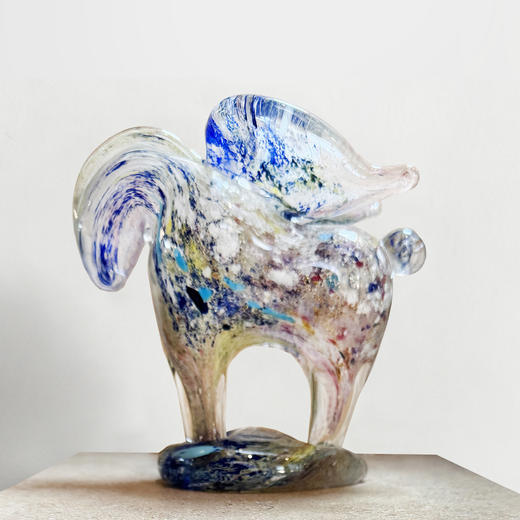 “天使之马”琉璃摆件 商品图2