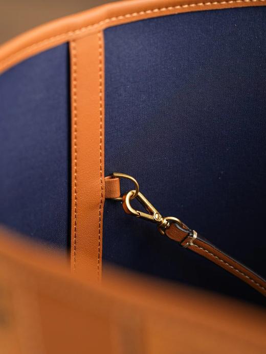 F012809复古印花大容量购物袋单肩托特包 商品图9