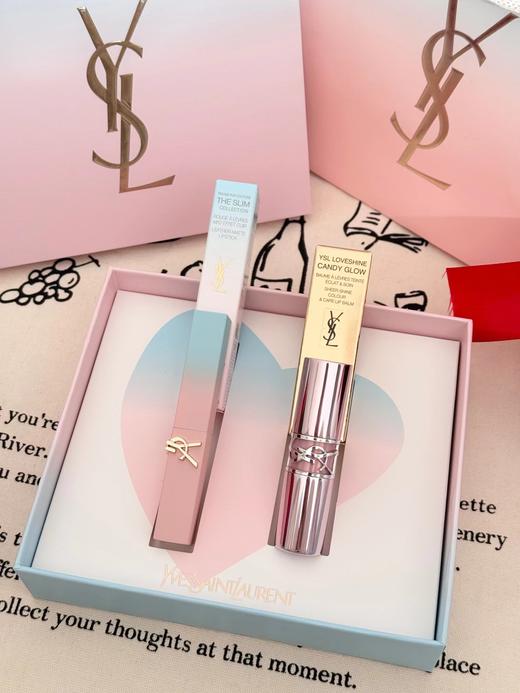 F012826情人节礼物仪式感~圆管马卡龙口红两件套 商品图2