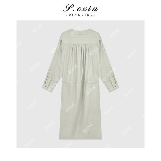 04-2潘依绣丁丁宠粉法式气质一字肩或斜肩两穿连衣裙 Q9437 商品图1