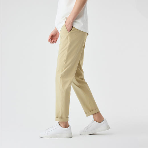 墨麦客2025夏季新款时尚百搭休闲裤男士修身小脚长裤男91172 商品图2