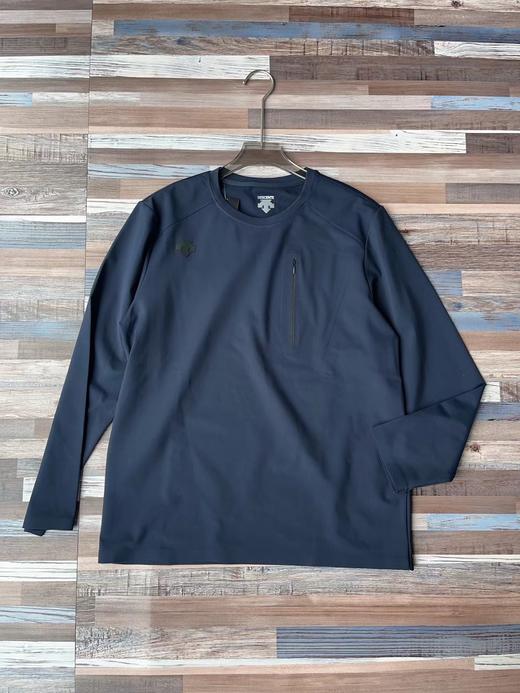 F012814户外轻盈透气内里加绒压胶防风长袖卫衣 商品图14