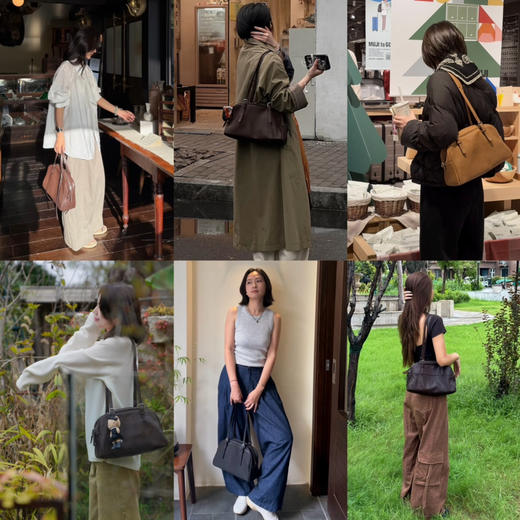 美翻啦😍裘真悠悠保龄球包～奚梦瑶 宋佳同款 31*12*18.5cm 商品图3