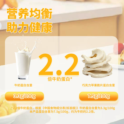 白巧克力苹果脆片40g 商品图3