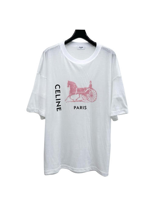 女款马年印花双层假两件短袖T恤ba008 商品图0