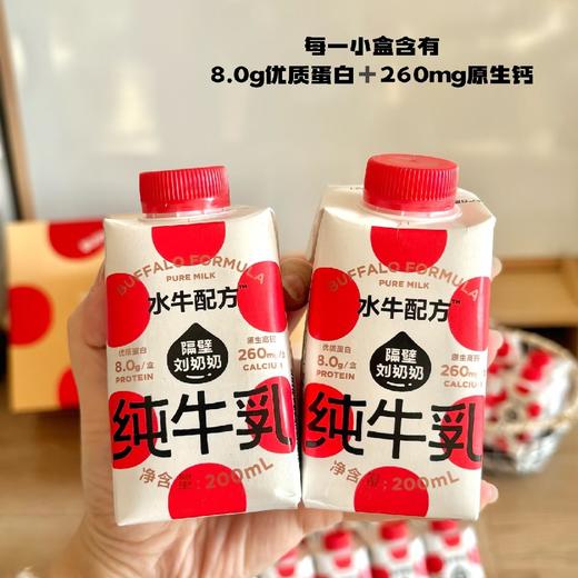 隔壁刘奶奶水牛配方纯牛奶 商品图1