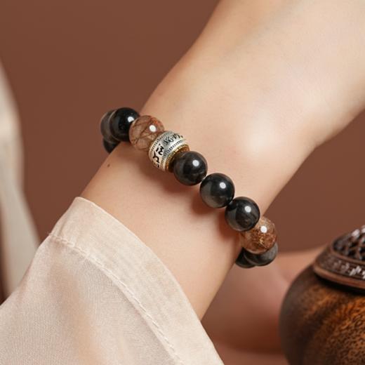 【土·五行五色手串】敦煌福泽天然多宝多福五福平衡金木水火土男女同款手串 商品图0