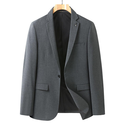 【DWP】大依优型大码男装春秋单扣西服套装商务正装加肥加大码西装套装 商品图1