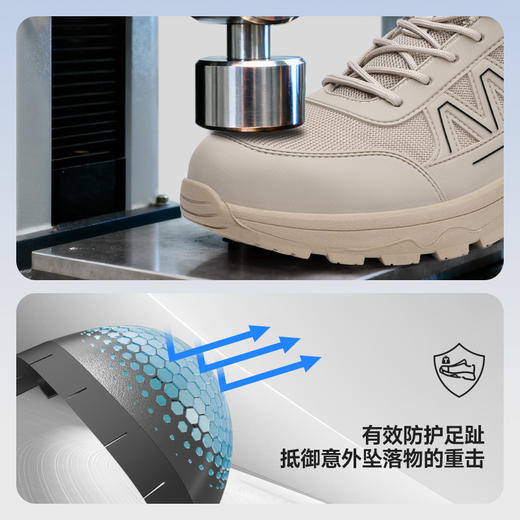 蓝鸥盾2026年新款安全鞋防砸防刺穿4.0凯夫拉四季款时尚百搭 商品图9