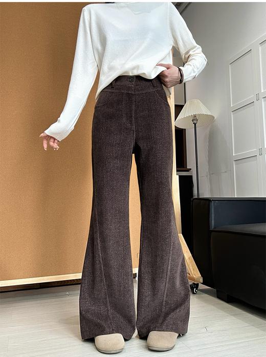 【YW】无忧购早春新款简约舒适修身微喇休闲裤女款Q-A9273（截单3-5天发货） 商品图9