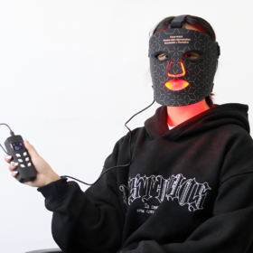 光子嫩肤面膜仪 4月中旬发货｜红蓝黄光三合一 红光美容仪 240颗灯珠 5-10w led面罩美容仪 升级版 紧致肌肤 祛痘消炎