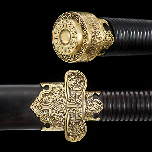 龙泉宝剑厂经典款作品百战刀（未开刃） 商品图3