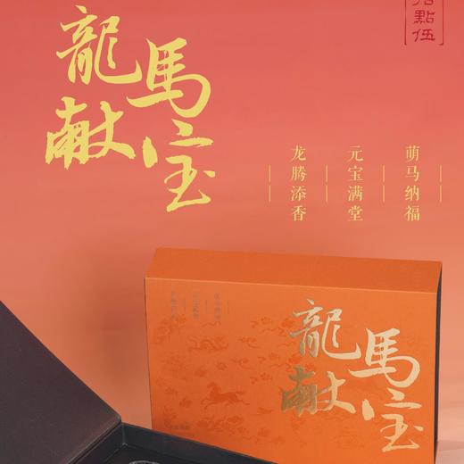 龙马献宝盘香 龍馬献宝 无粘香礼盒 芽庄——元宝形盘形香 龙涎——龙形盘形香 奇楠——马形盘形香 商品图1
