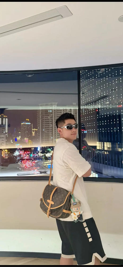 LV 中古 双子星 老花 小号 斜挎包 商品图2