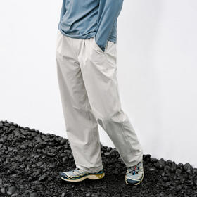 714street基础打褶直筒休闲裤2026春季新品宽松潮牌男防泼水长裤