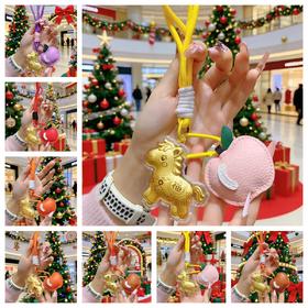 2026马年足金999马上有钱挂件马上发财暴富黄金钥匙扣手机链礼物