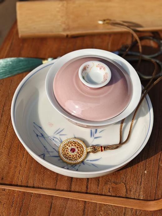 鸿运当头  好运常在 银镀金首饰 吊坠  （非质量问题 不退不换） 商品图6