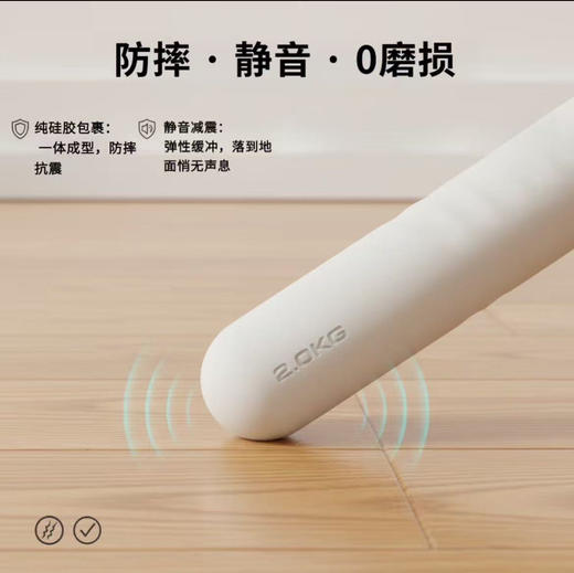 【邮费单独收取】手纹哑铃棒硅胶包边防滑手纹创瑜伽哑铃棒（需要排单，急单慎拍） 商品图1