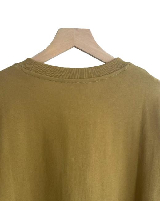 中性款纯棉立体logo短袖T恤zh020 商品图1