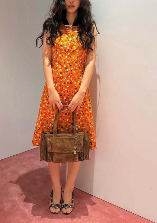 女款印花背心连衣裙ju017 商品图3