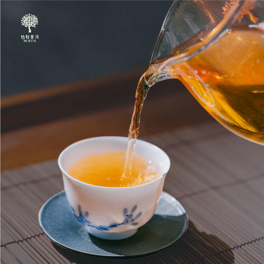 柏联普洱景迈山时尚12普洱茶生茶紧压茶网眼铁盒迷你沱茶叶 5gx12粒 商品图5