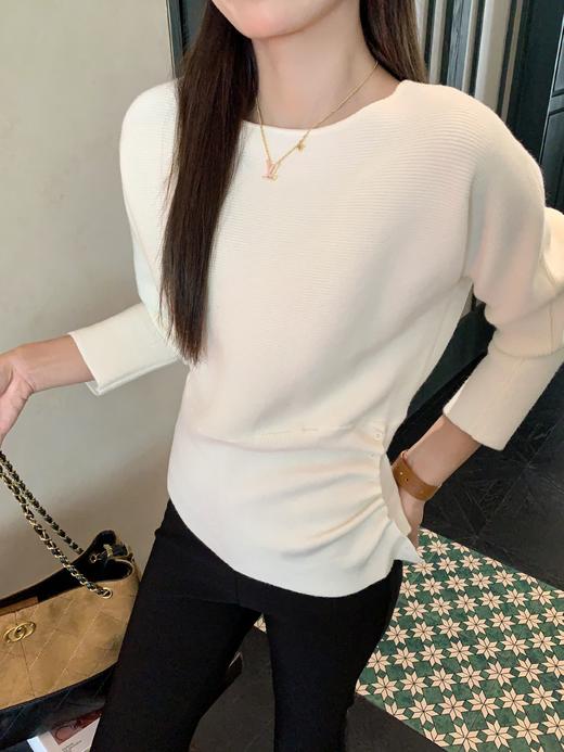 <曾小咸推荐>2.7现货秒杀 ！微信超特价！2色韩系收腰长袖针织衫 日常129.99 立减50 秒杀79.99！！ 商品图9