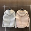 F012825情侣款男女轻盈运动休闲短款羽绒服 商品缩略图4