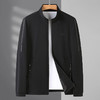 【DWP】大依优型大码男装春秋立领夹克外套加肥加大码休闲商务上衣外套 商品缩略图1