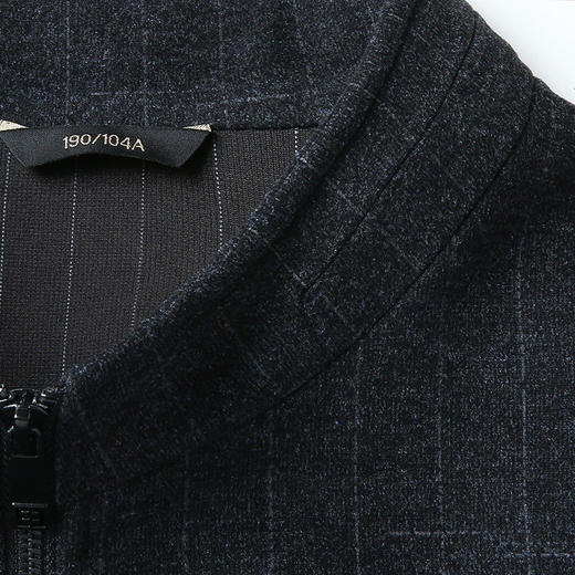 【DWP】大依优型大码男装春秋立领夹克外套加肥加大码休闲商务上衣外套 商品图4