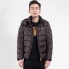 【年货专区】玛路男装MAURO秋冬耐磨抗皱/全身时尚印花可脱帽羽绒服Mk466321 商品缩略图0