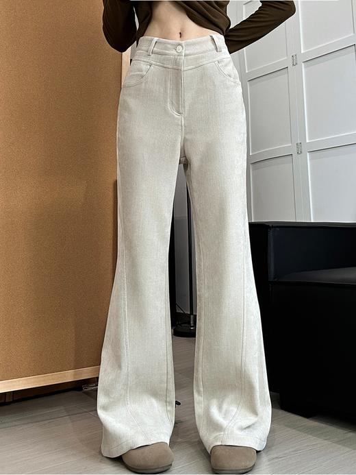 【YW】无忧购早春新款简约舒适修身微喇休闲裤女款Q-A9273（截单3-5天发货） 商品图7