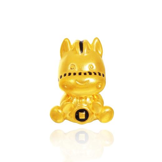 【新品首发】盛世风华 黄金足金生肖马3D转运珠 年轻女性MEMORA诗普琳HP919801、HP919701 商品图4