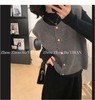 法式复古小金扣圆领针织马甲 宽松韩系百搭温柔显瘦秋冬叠穿毛衣 商品缩略图3