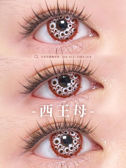 ninamond日抛cos 西王母  直径14.5mm着色14.0mm  (两片装) 商品图3